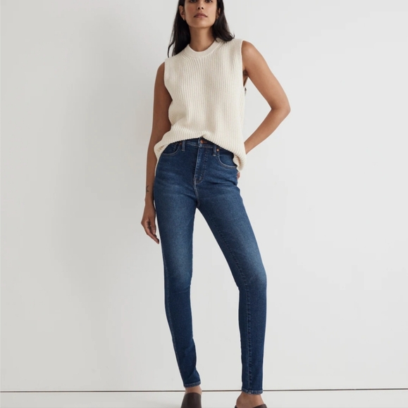 Madewell Denim - Madewell 10" High-Rise Skinny Jeans